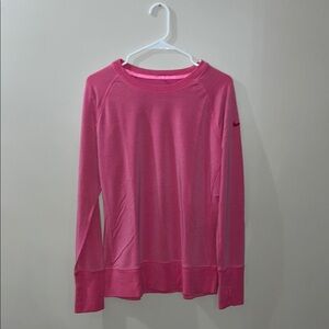 Nike Golf Pink Long Sleeve Shirt
